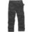 Scruffs Worker 2019 Work Trousers Black 34" W 30" L