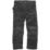 Scruffs Worker 2019 Work Trousers Black 34" W 30" L