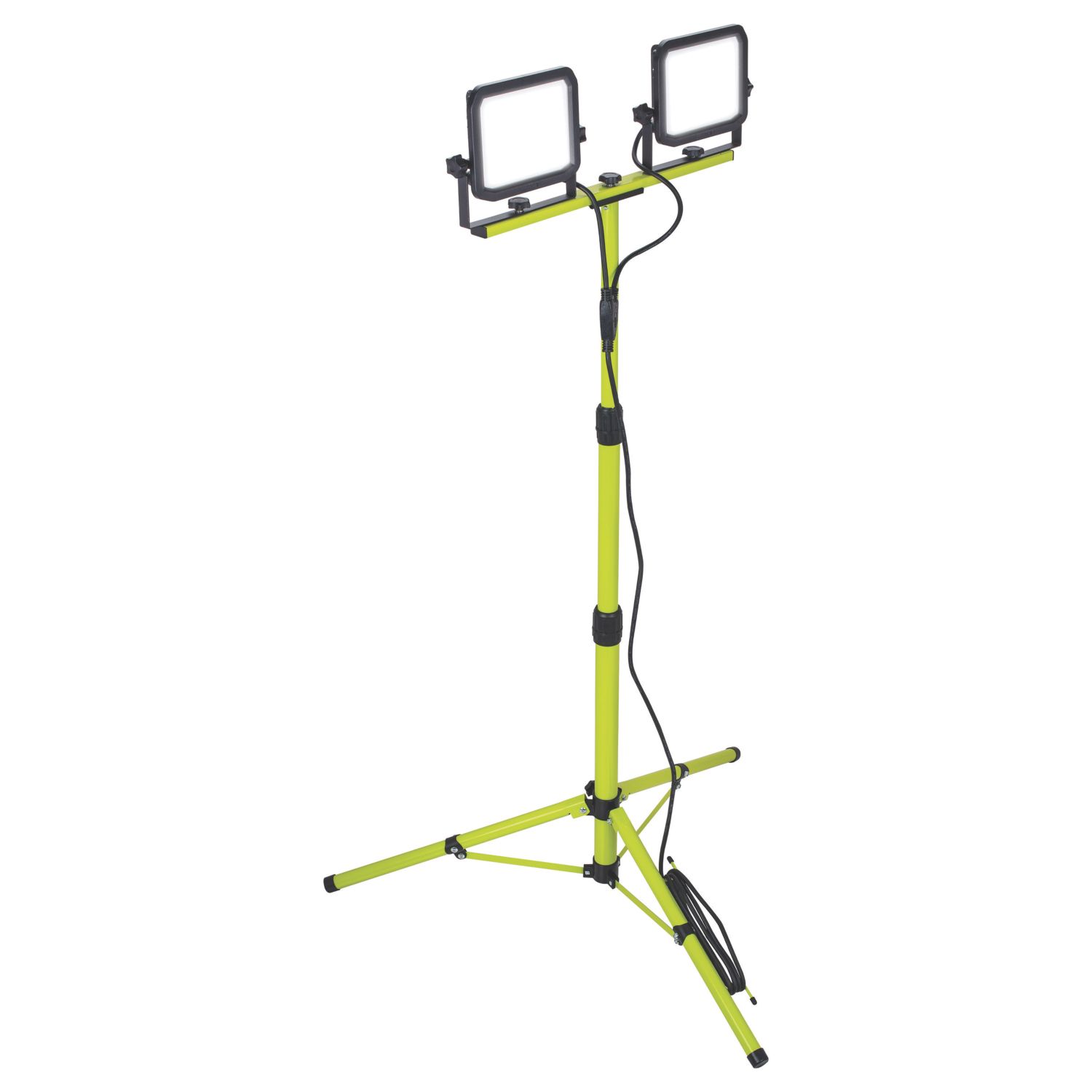 Luceco Castra LED Site Light with Tripod 100W 11000lm 220-240V (555JX)
