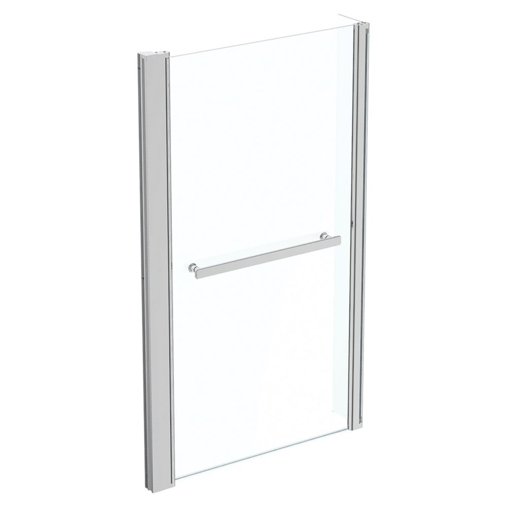 Ideal Standard Concept Semi-Framed Clear/Silver Shower Bath Screen  808-828mm x 1403mm