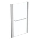 Ideal Standard Concept Semi-Framed Clear/Silver Shower Bath Screen  808-828mm x 1403mm