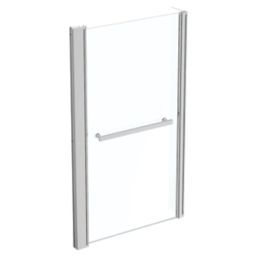 Ideal Standard Concept Semi-Framed Clear/Silver Shower Bath Screen  808-828mm x 1403mm