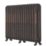 Arroll 794mm x 1009mm 5325BTU Antique Bronze Cast Iron 2 Column Radiator