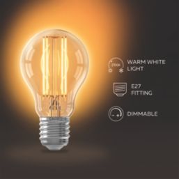 Calex  E27 A60 LED Light Bulb Clear 806lm 7.5W