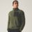 Regatta Frankie Half Zip Fleece Dark Khaki/Black  Medium 39-40" Chest