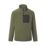 Regatta Frankie Half Zip Fleece Dark Khaki/Black  Medium 39-40" Chest