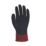 Wonder Grip WG-355 DUAL Protective Work Gloves Red / Black / Grey Large