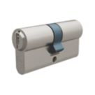 Smith & Locke 6-Pin Cylinder Lock 50-50 (100mm) Satin Nickel