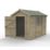 Forest Timberdale 6' 6" x 10' (Nominal) Apex Tongue & Groove Timber Shed with Assembly