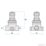 Reliance Valves 312 Compact Pressure Relief Valve Female 1.5-6.0bar 3/4" x 3/4"