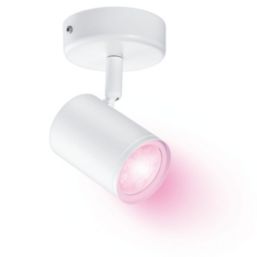 WiZ Imageo RGB & White LED WiFi-Connected Adjustable Ceiling Spotlight White 5W 345lm