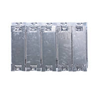 Wylex  Steel Cover Blank Plates 10 Pack