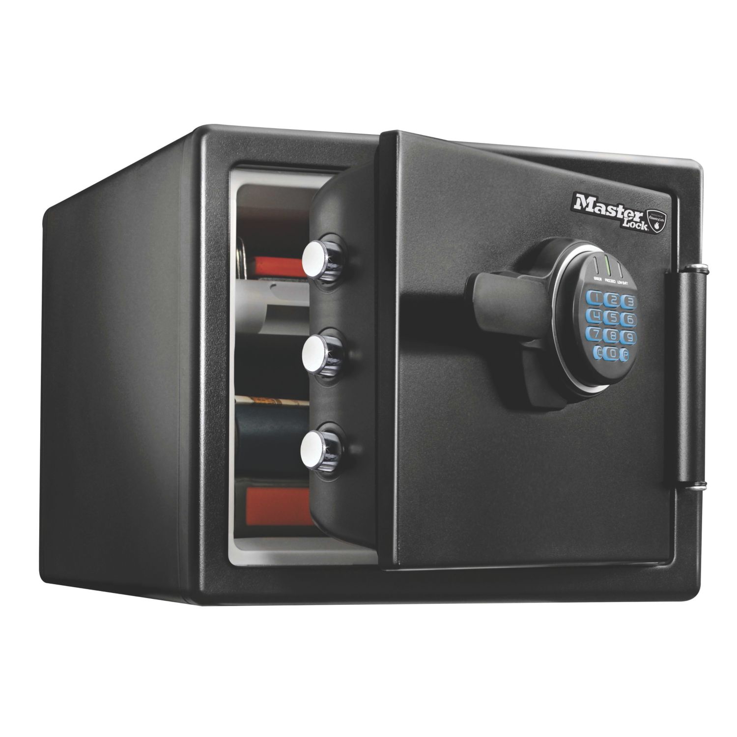 Master Lock LFW082FTC Fire Rated Water-Resistant Electronic Combination Safe 22.8Ltr (5568J)