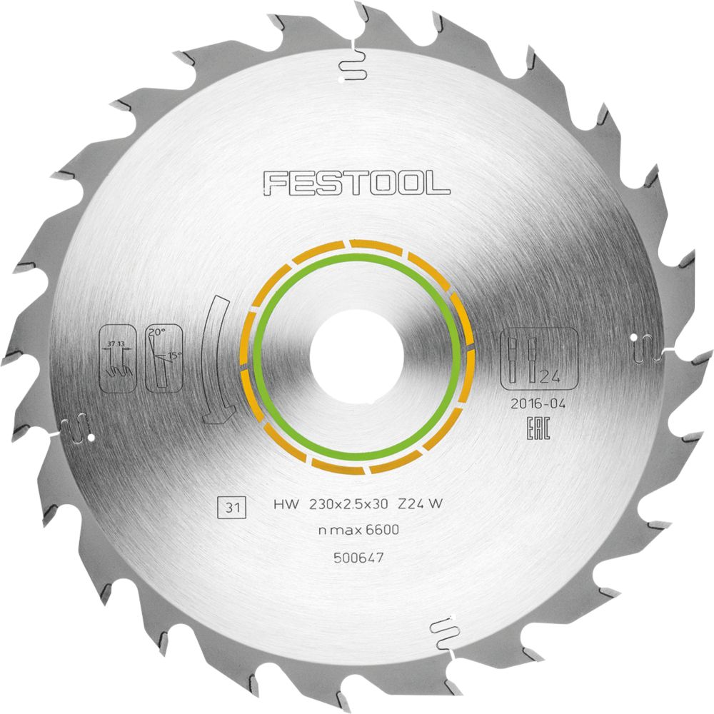 Festool MultiMaterial TCT Circular Saw Blade 230mm x 30mm 24T Screwfix