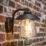 Lutec Cate Outdoor Wall Light Black Rust