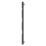 Flomasta Flat Bar 1600mm x 600mm 2917BTU Black Vertical Designer Radiator