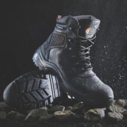 V12 Footwear Defender Size 11  Black Waterproof  Safety Boots