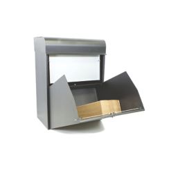 Burg-Wachter  Heavy Duty Secure Parcel Box Black Powder-Coated