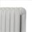 Arroll 748mm x 1174mm 5670BTU White Cast Iron 2 Column Radiator