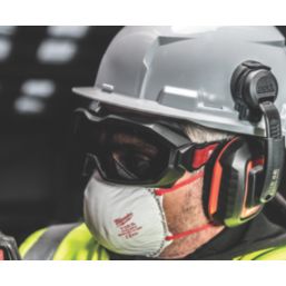 Milwaukee Non-Vented High-Profile Tinted Safety Goggles
