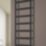 Reina 1460mm x 550mm 1632BTU Black Flat Designer Towel Radiator