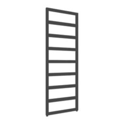 Reina 1460mm x 550mm 1632BTU Black Flat Designer Towel Radiator