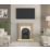 Be Modern Dunswood Electric Abbey Inset Fire Oak-Effect 1070mm x 330mm x 1123mm