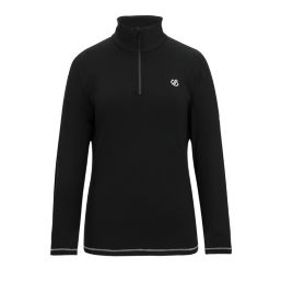 Dare 2B Lowline II Womens Quarter-Zip Fleece Pullover Black - 800 Size 20