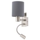 Eglo Pasteri Wall Light Grey