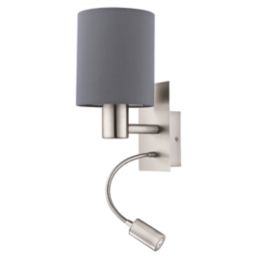 Eglo Pasteri Wall Light Grey