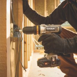 Titan TTI884COM 18V 2 x 2.0Ah Li Ion TXP Cordless Combi Drill