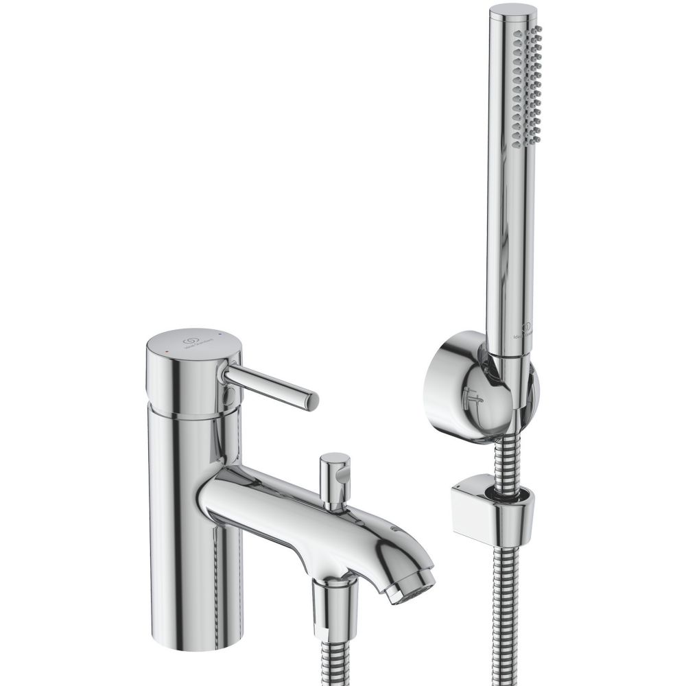 Ideal Standard Ceraline Deck-Mounted  Bath Shower Mixer Chrome