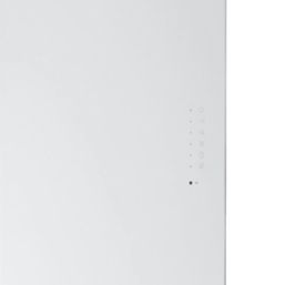 Towelrads Vetro 1000W Electric Wall-Mounted Glass Infrared Designer Radiator 600mm x 1200mm White 3412BTU