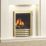 Be Modern Design Brass Slide Control Inset Gas Manual Fire 510mm x 173mm x 605mm