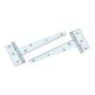 Smith & Locke Zinc-Plated Tee Hinges 152mm 2 Pack