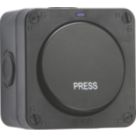 Knightsbridge  IP66 20AX 1-Gang 1-Way Weatherproof Outdoor Retractive Switch