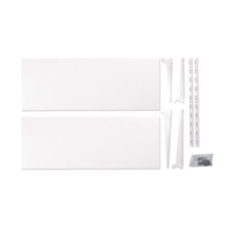 RB UK  2-Tier Metal Bookshelf Kit 810mm x 200mm x 500mm