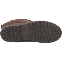 Cotswold Painswick Size 3 Womens Brown Waterproof Lace & Zip Non Safety Work Boots