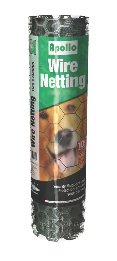Apollo 50mm PVC-Coated Wire Netting 1m x 10m