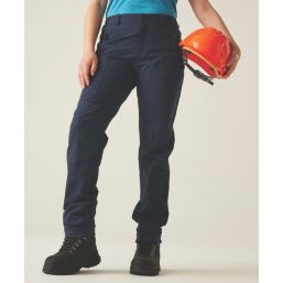 Regatta Prolite Womens Trousers Navy Size 12 29" L
