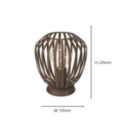 Eglo Espinal Table Lamp Bronze/Black