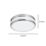 Eglo Palermo LED Ceiling Light Chrome / White 3.6W 960lm