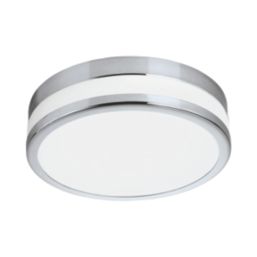 Eglo Palermo LED Ceiling Light Chrome / White 3.6W 960lm