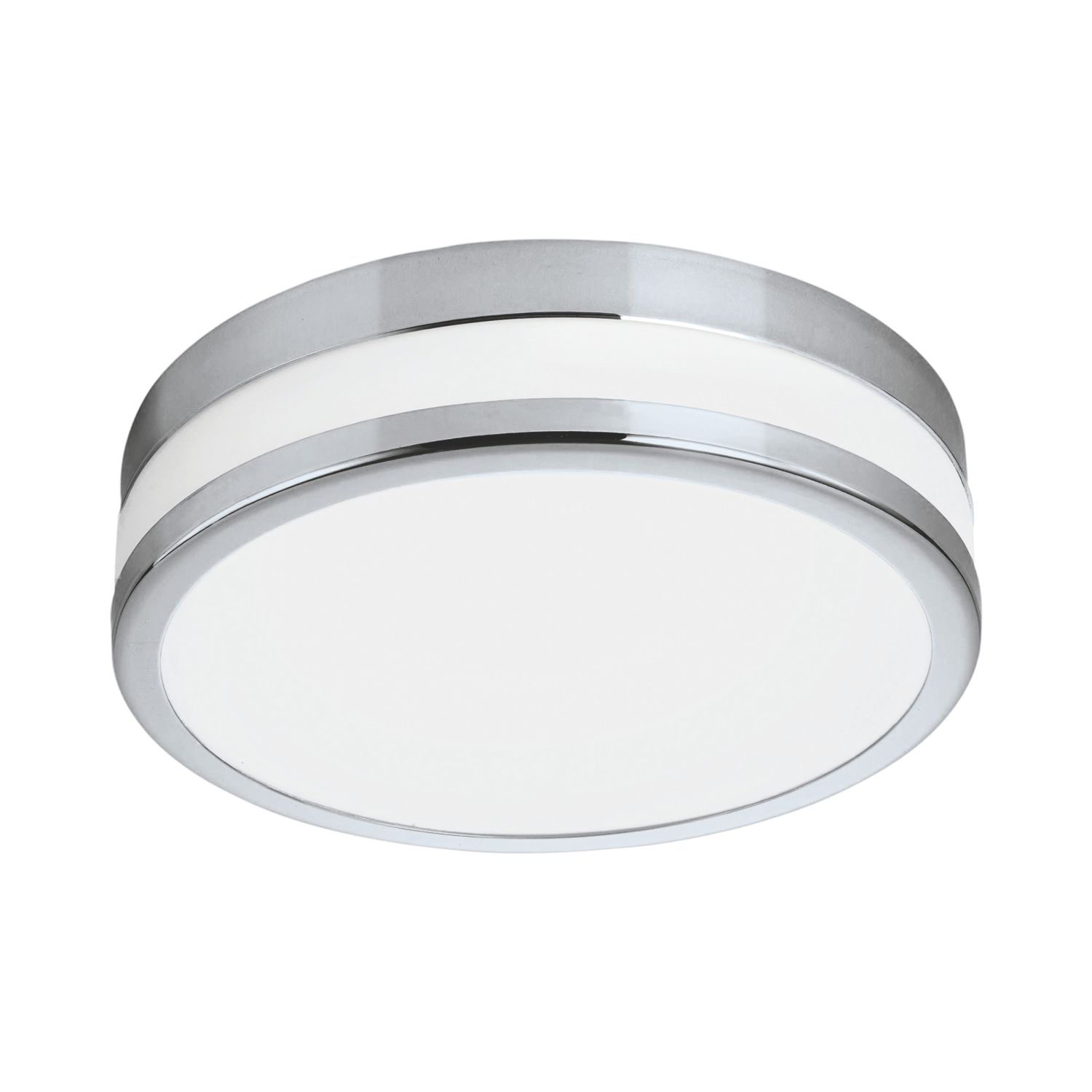 Eglo Palermo LED Ceiling Light Chrome / White 3.6W 960lm (557CX)