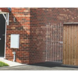 Apollo Wenlock Tall Gate Silver 855mm x 1880mm