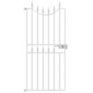 Apollo Wenlock Tall Gate Silver 855mm x 1880mm