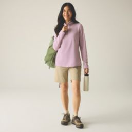 Regatta Sweethart Half Zip Womens Fleece Powder Lilac Size 12