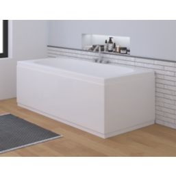 Highlife Bathrooms  Adjustable Front Bath Panel 1700mm Gloss White