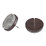 Fix-O-Moll Brown Round Pinned Felt Gliders 28mm x 28mm 16 Pack