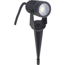 Luceco  Outdoor LED Garden Spike Light Black 3W 200lm